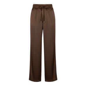 ISAKO SANNA SATIN PANT BROWN