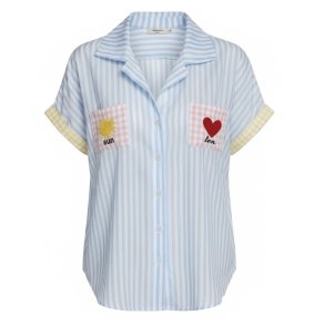 ISAKO SALENTO SHIRT SUN BLUE