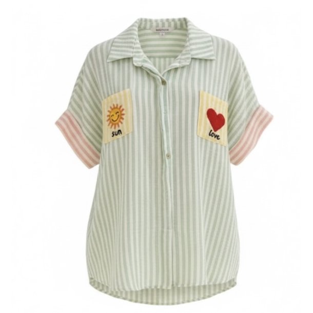 ISAKO SALENTO SHIRT SUN GREEN