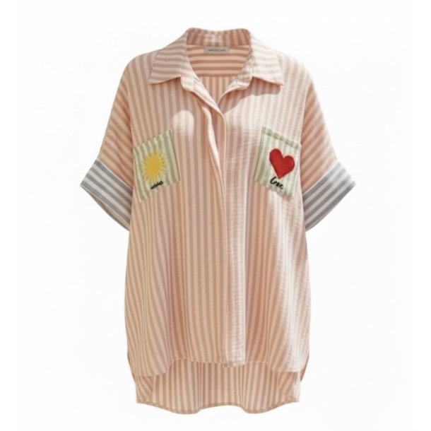 ISAKO SALENTO SHIRT SUN PINK