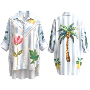 ISAKO SALENTO SHIRT PALM
