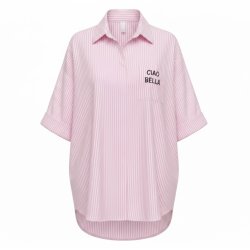 ISAKO SALENTO SHIRT CIAO BELLA PINK