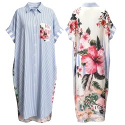 ISAKO SALENTO DRESS ITALY FLOWER
