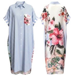ISAKO SALENTO DRESS ITALY FLOWER