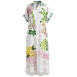 ISAKO SALENTO DRESS LEMON
