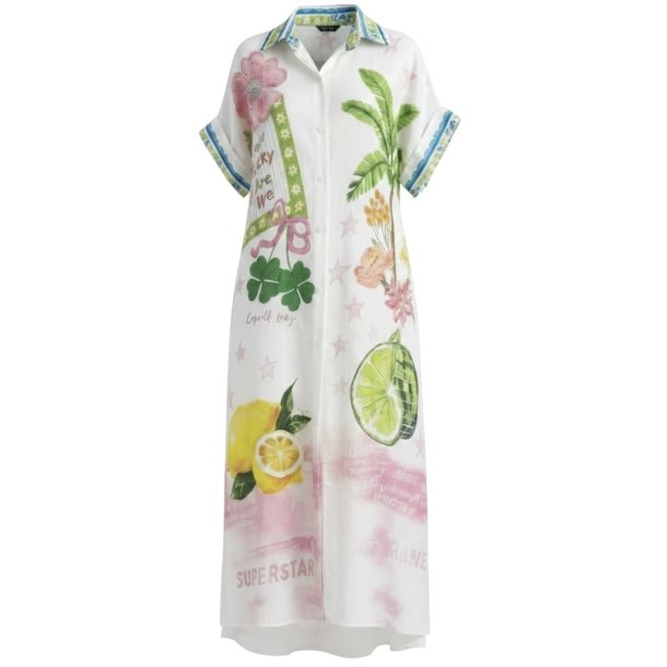 ISAKO SALENTO DRESS LEMON