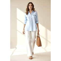 ISAKO CHERI SHIRT LIGHT BLUE