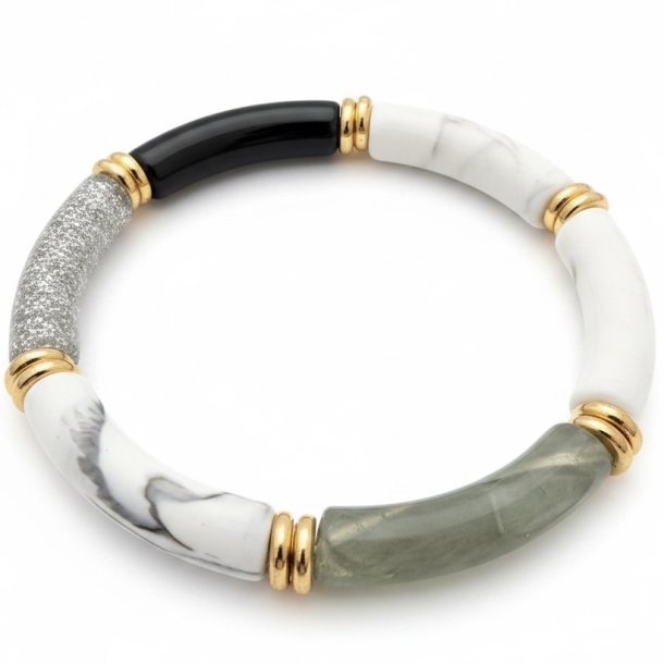 ISAKO BRACLET GREEN/BLACK