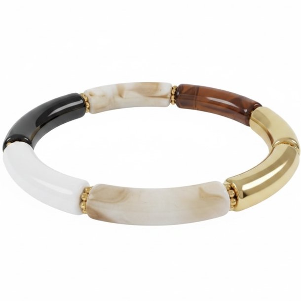 ISAKO BRACLET BROWN/BLACK