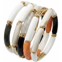 ISAKO BRACLET BROWN/BLACK