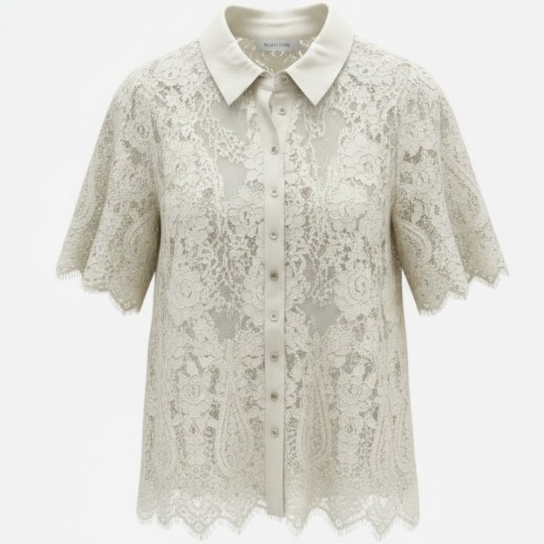CONTINUE PALOMA LACE SHIRT OFF WHITE 