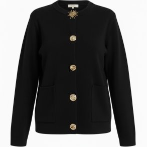 ISAKO NOLA CARDIGAN BLACK