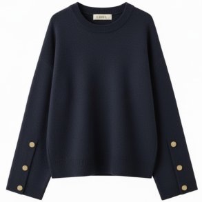 ISAKO MELIA PULLOVER NAVY