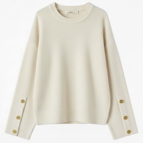 ISAKO MELIA PULLOVER OFF WHITE