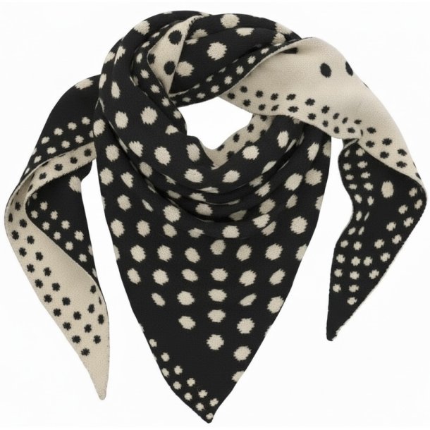 ISAKO BAMBI SCARF BLACK