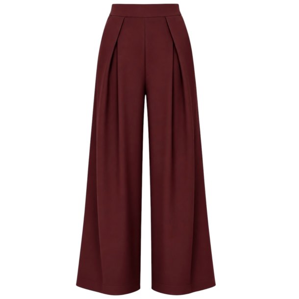 ISAKO MIRA PANTS BURGUNDY (PRE-ORDER)
