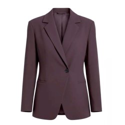 RUE de FEMME 6801 RDFCOMFY NELLY BLAZER MERLOT WINE