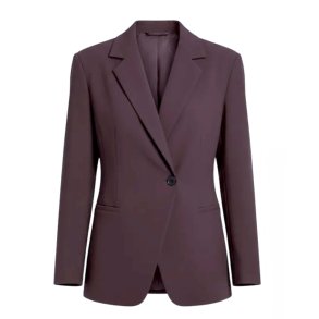 RUE de FEMME 6801 RDFCOMFY NELLY BLAZER MERLOT WINE