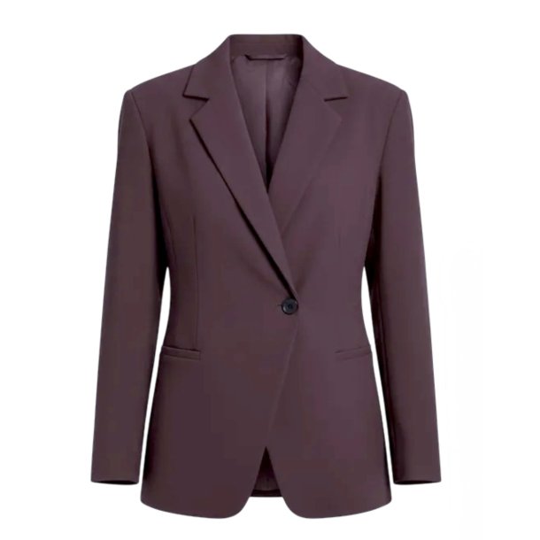 RUE de FEMME 6801 RDFCOMFY NELLY BLAZER MERLOT WINE