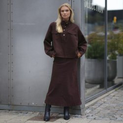 .PREPAIR MADISON SKIRT BORDEAUX