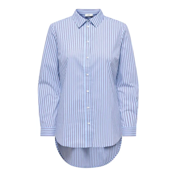 JACQUELINE de YONG JDYMIO SHIRT BLUE/BROWN 