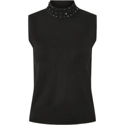 RUE de FEMME RDFTIRSA KNIT TOP BLACK 