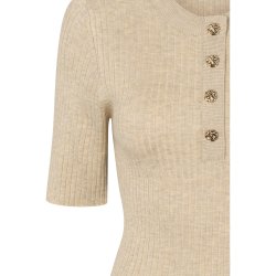 RUE de FEMME FENNEC KNIT TEE SAND