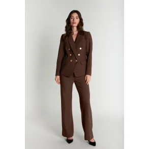 RUE de FEMME RDFCOMFYOLANA WIDE PANT CHOCOLAT