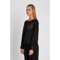 RUE de FEMME CORA BLOUSE BLACK