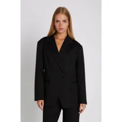 RUE de FEMME NELLY BLAZER PINY BLACK