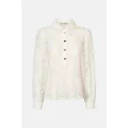 RUE de FEMME RDFNEWFAUSTINE BLOUSE WHITE