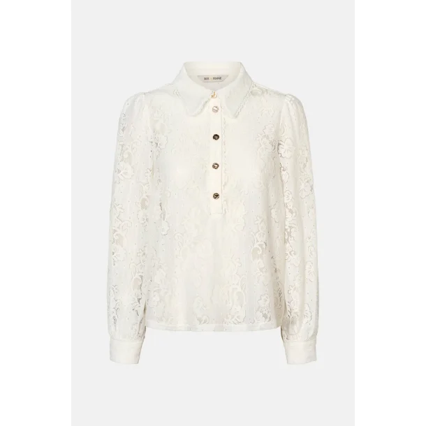 RUE de FEMME RDFNEWFAUSTINE BLOUSE WHITE