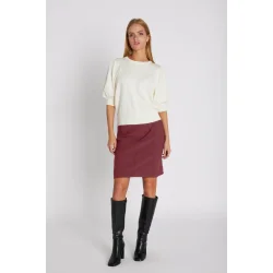 RUE de FEMME OLANA SKIRT COMFY WINE