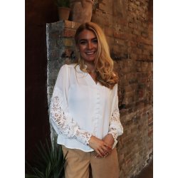 LIBERT ESSENTIEL RIGMOR BLOUSE WHITE
