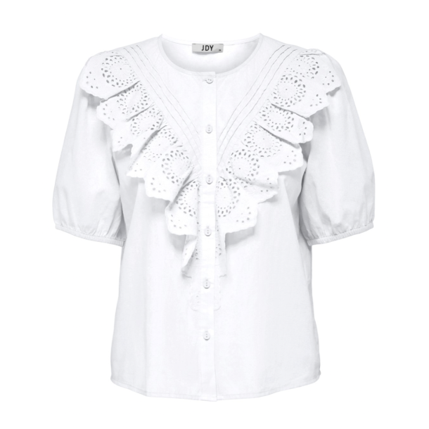 JACQUELINE de YONG JDYCLAUDIA SHIRT WHITE