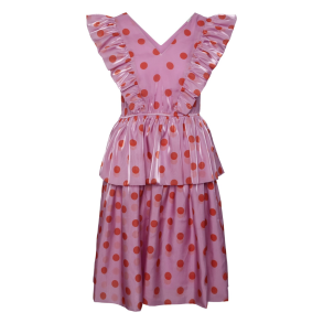 Y.A.S YASMADONNA MIDI DRESS ORCHID 