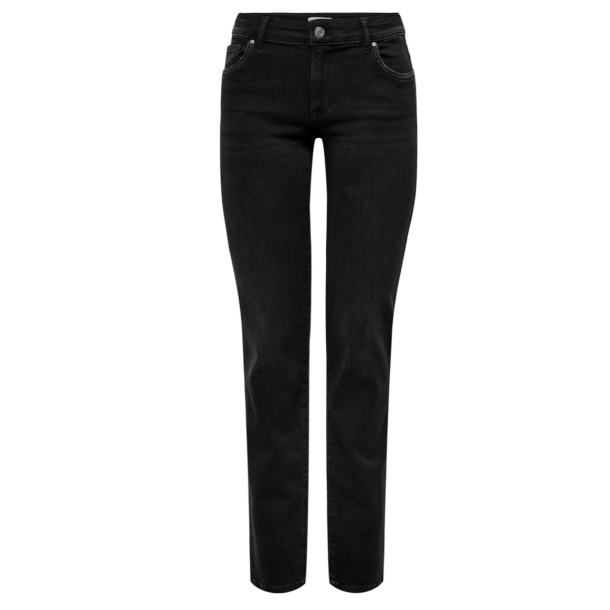 ONLY ONLALICIA REG. DNM DOT297 WASHED BLACK