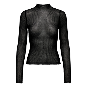 ONLY ONLBABY NECK TOP BLACK 