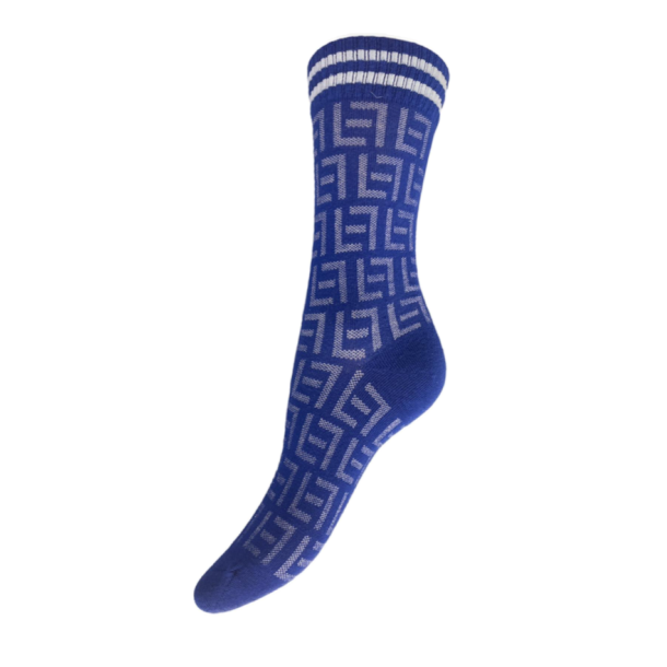 G.E.M.S GLITTER SOCKS BLUE 