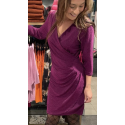 SHIMMER DRESS PURPLE 