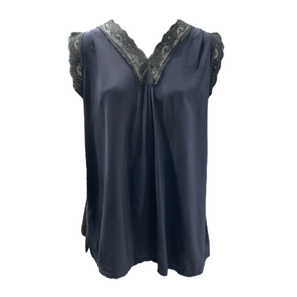 SOMMERSTEDT DAISY TOP NAVY