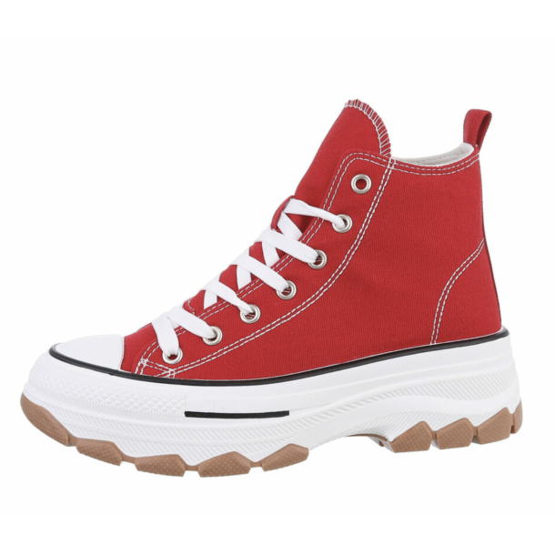HIGH SNEAKERS RED 