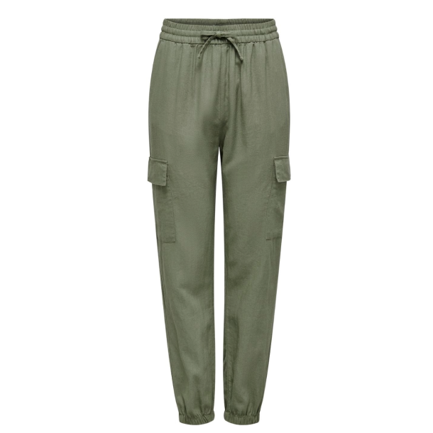 ONLY ONLCARO CARGO PANT OIL GREEN 