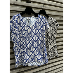 JACQUELINE de YONG JDYSTARR SEZEN TOP BLUE 