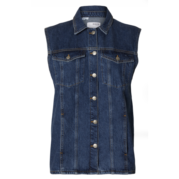 SELECTED FEMME SLFCLAIR DENIM VEST 