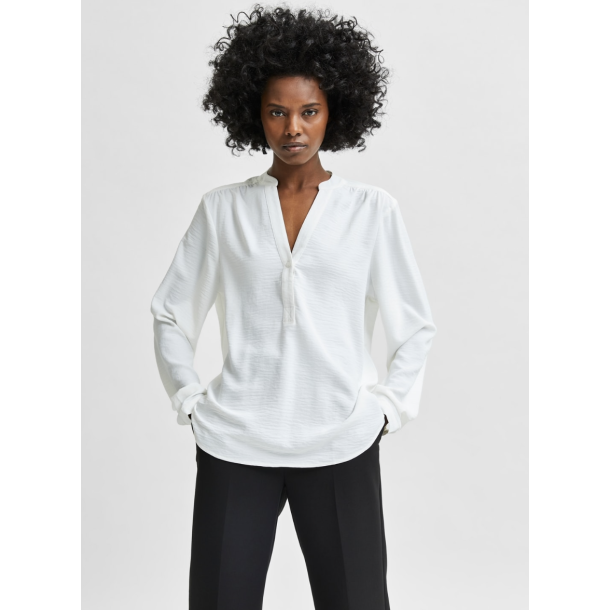 SELECTED FEMME SLFMIVIA TOP WHITE 