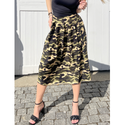 SOMMERSTEDT TULIP SKIRT ARMY
