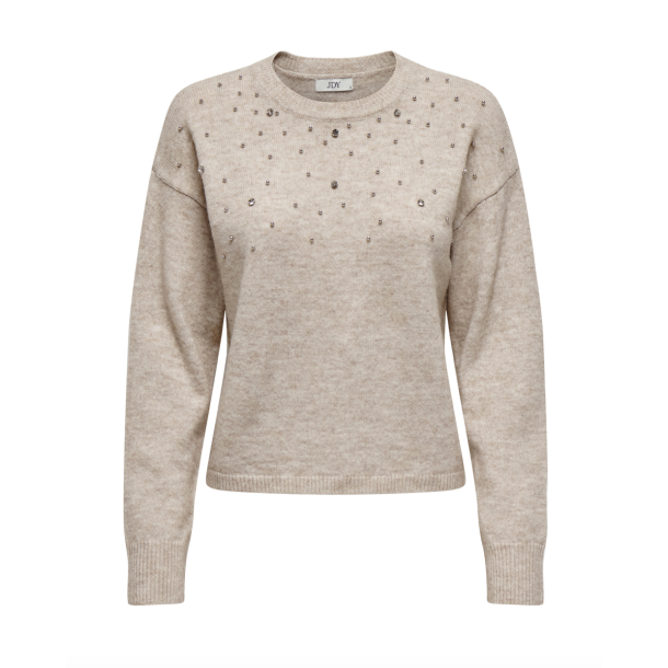 JACQUELINE de YONG JDYNAMI PULLOVER SAND 