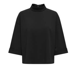 JACQUELINE de YONG JDYGEGGO HIGHNECK TOP BLACK