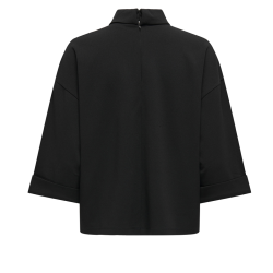 JACQUELINE de YONG JDYGEGGO HIGHNECK TOP BLACK